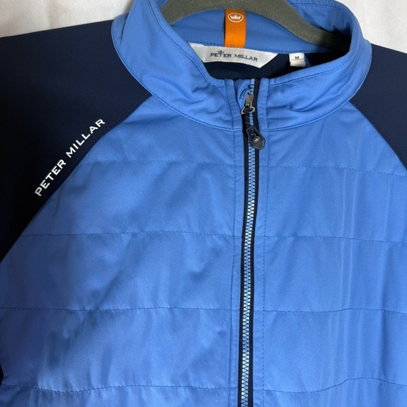 Peter Millar Hyperlight Merge Golf Jacket Size M Water Wind Resistant Stretch - Picture 11 of 11